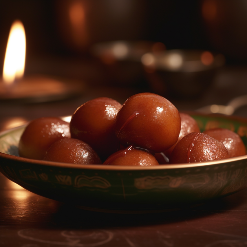 Homemade Soft Gulab Jamun