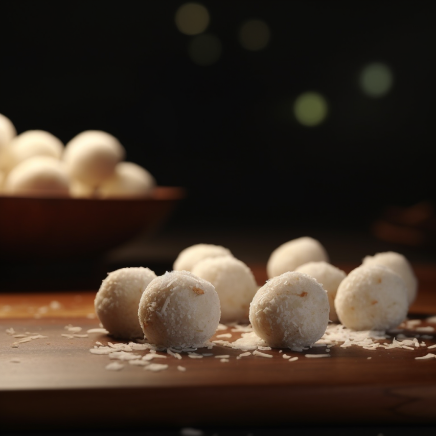 Coconut Rava Ladoo