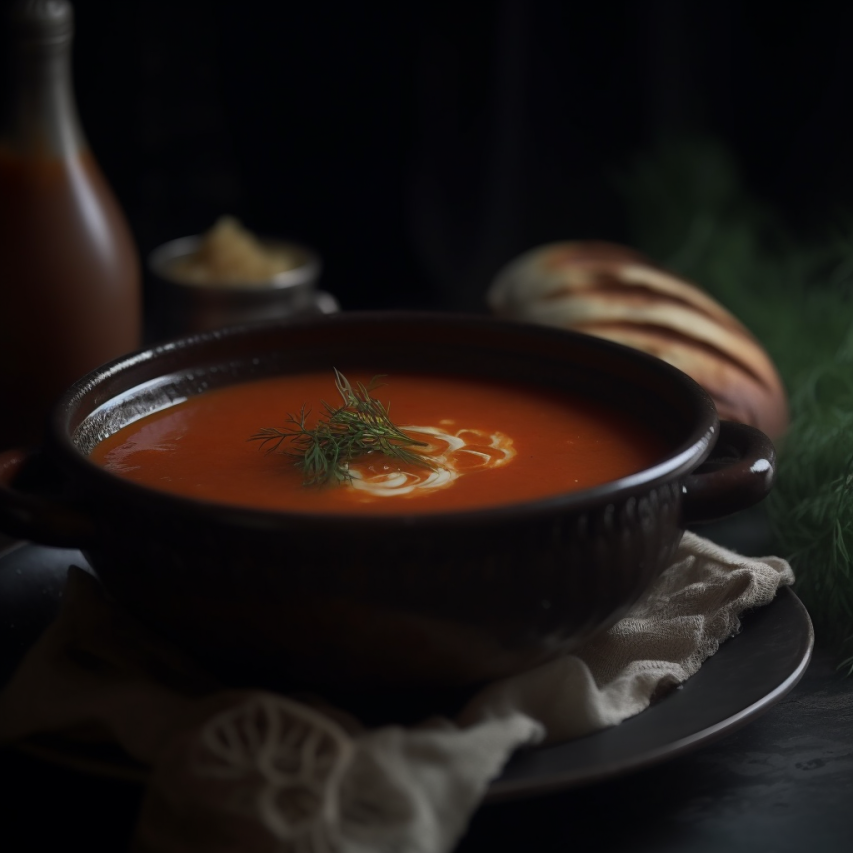 Roasted Fennel and Tomato Bisque