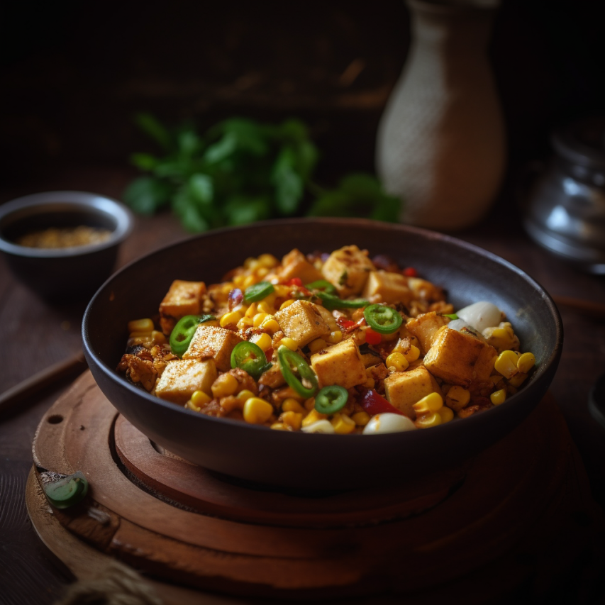 Spiced Baby Corn and Paneer Stir Fry