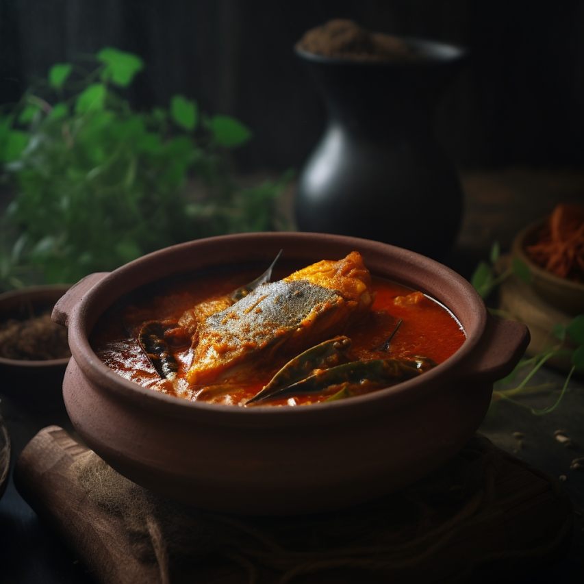 Spicy Kerala Fish Curry