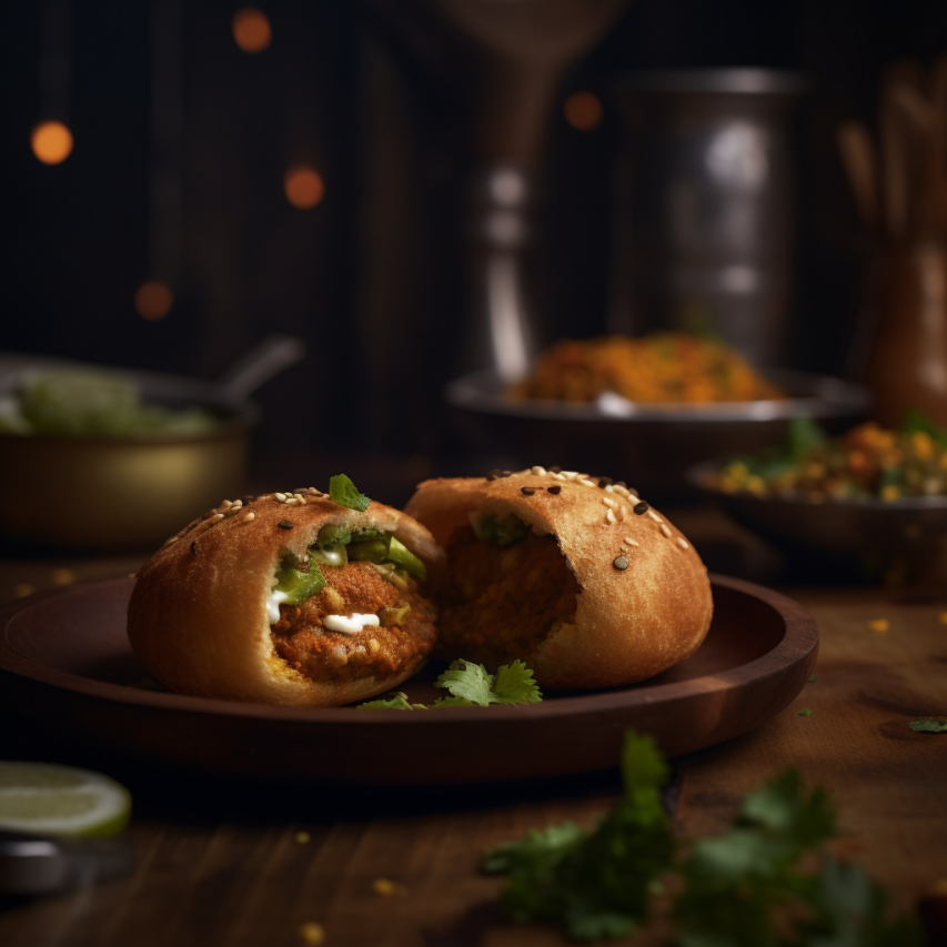 Spicy Paneer-Stuffed Buckwheat Kachori