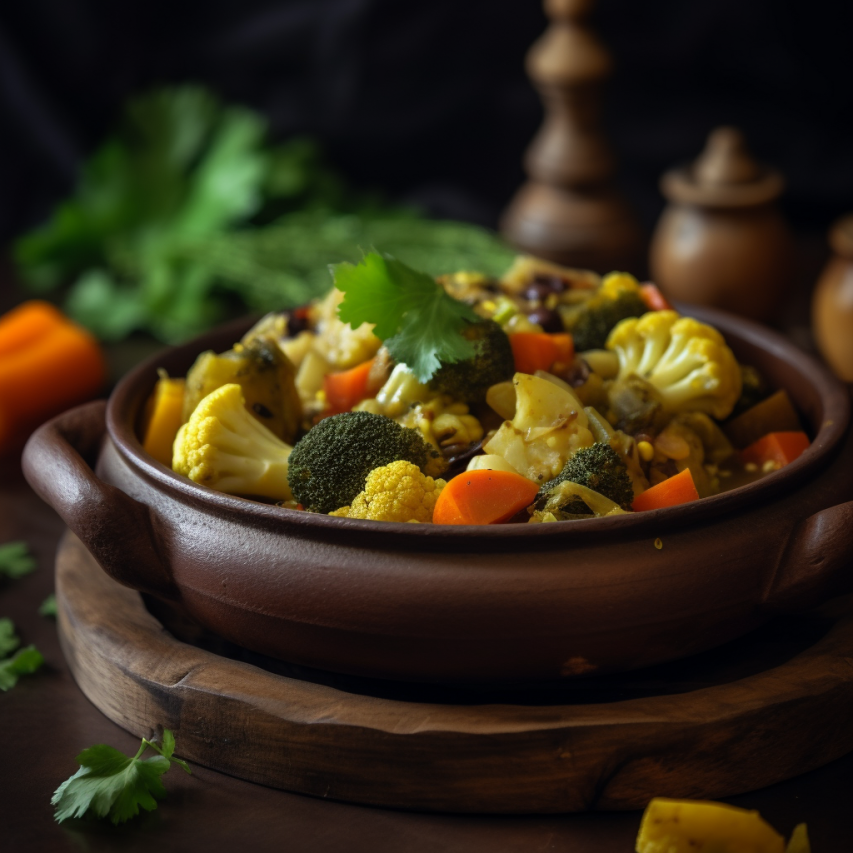 Steamed Gujarati Mixed Vegetable Delight
