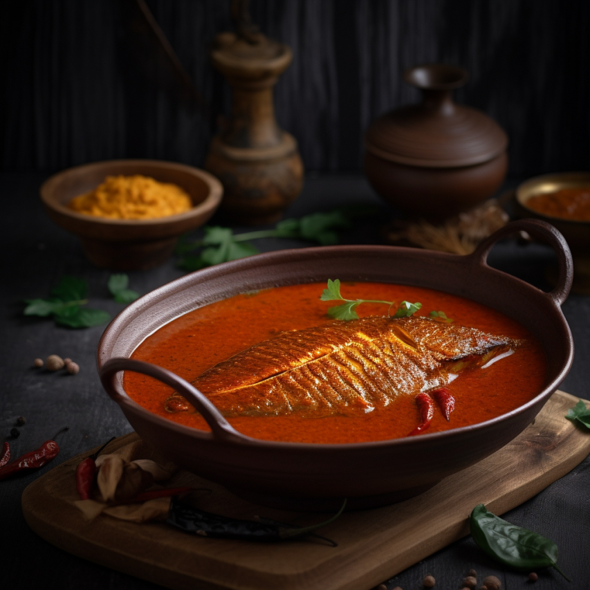 Spicy Chettinad Fish Curry