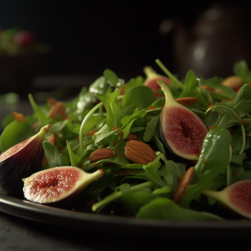 Arugula, Fig & Green Bean Salad 