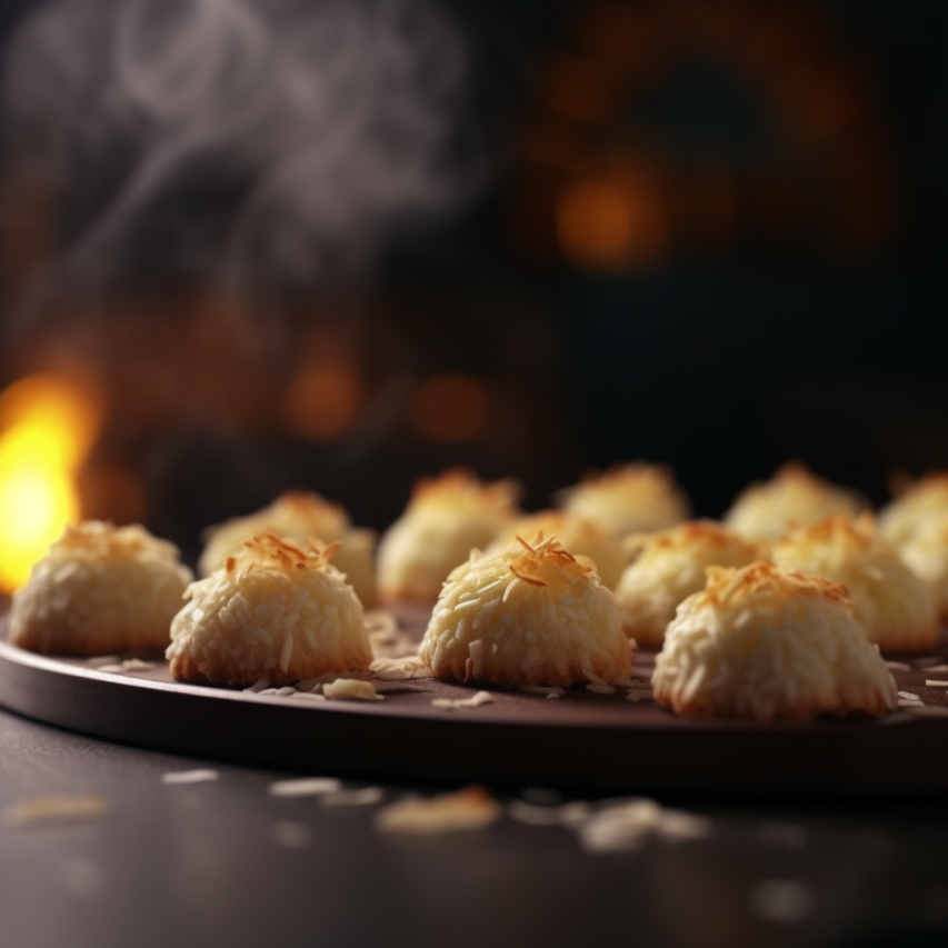 Tropical Coconut Thumbprint Cookies