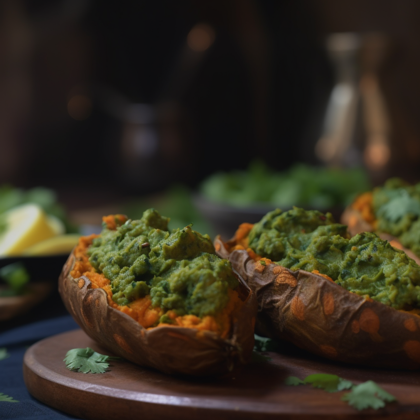 Stuffed Sweet Potato Karela