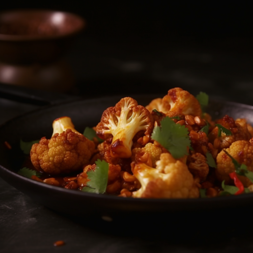 Sichuan Style Spicy Cauliflower