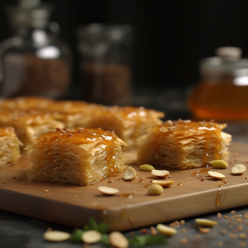 Nutty Honey Baklava