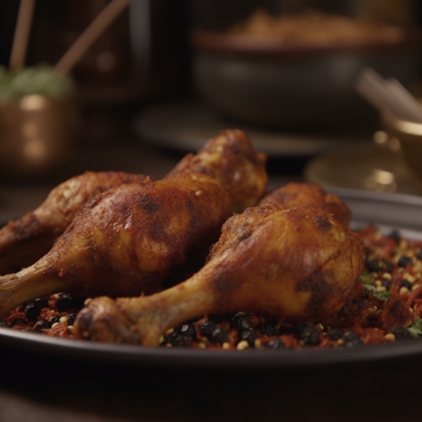 Spiced Drumstick Delight 