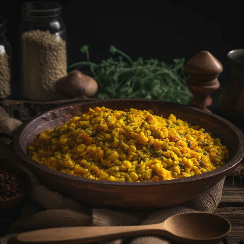 Nutritious Millet and Lentil Khichdi