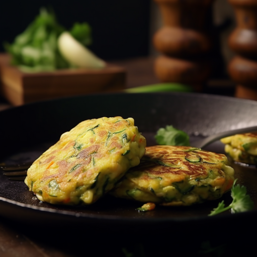 Zucchini Oatmeal Mini Omelettes