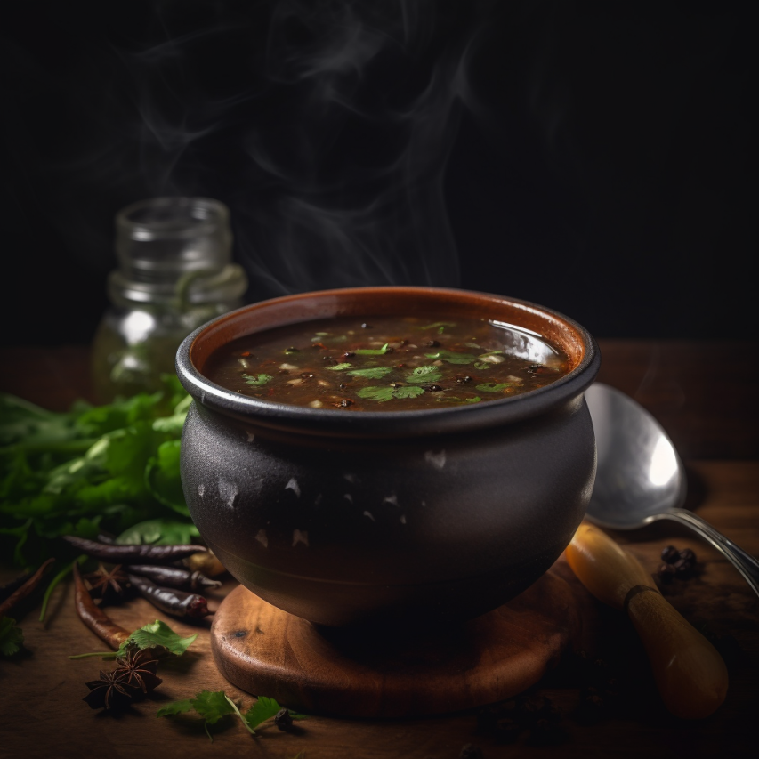 Spicy Black Pepper Rasam 