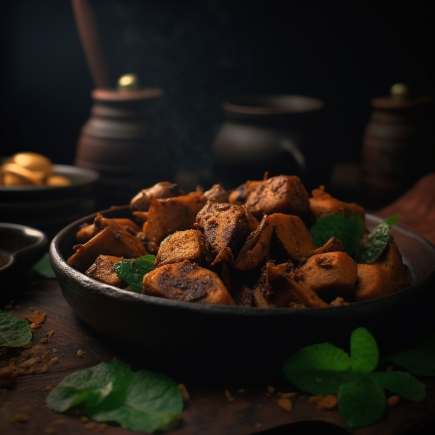 Kerala Spiced Taro Delight