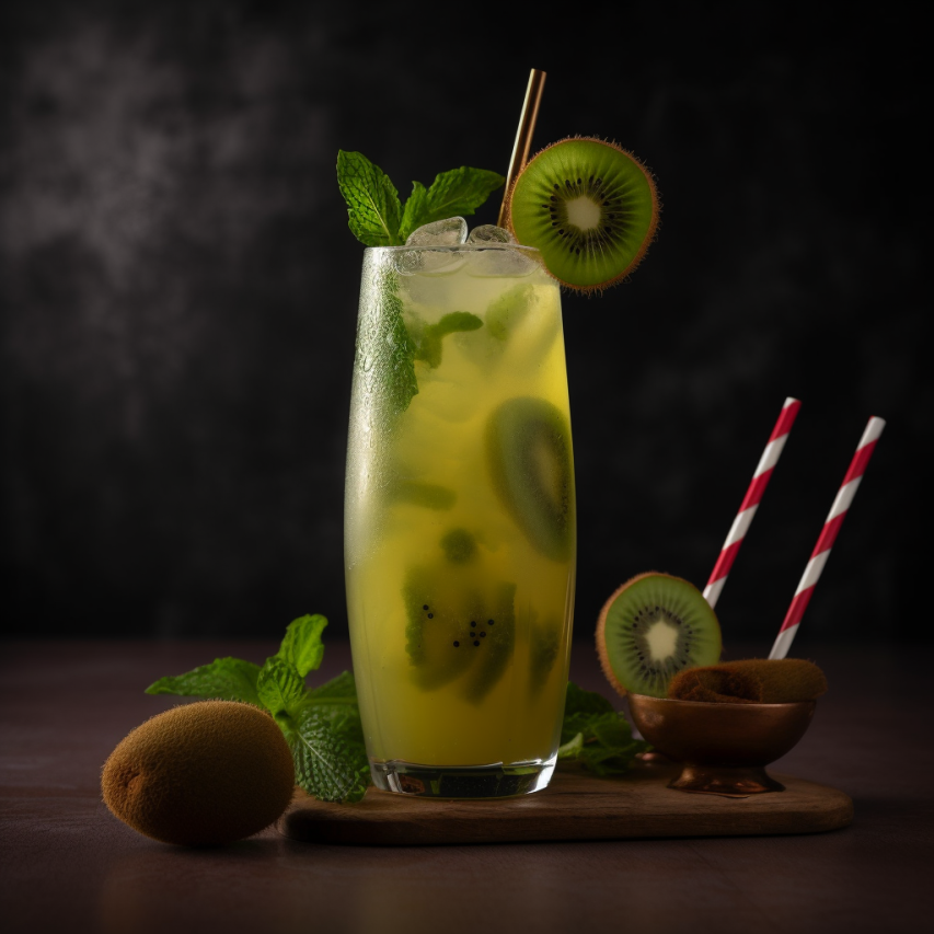 Kiwi Basil Twist Lemonade